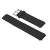 Replacement Wristband Adjustable Soft Quick Release Accessory Watch Wristband Strap for T1 Black