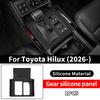 Voor 2026 Toyota Hilux Versnellingspookpaneel Siliconen Beschermingsmat Interieur Upgrade Accessoires