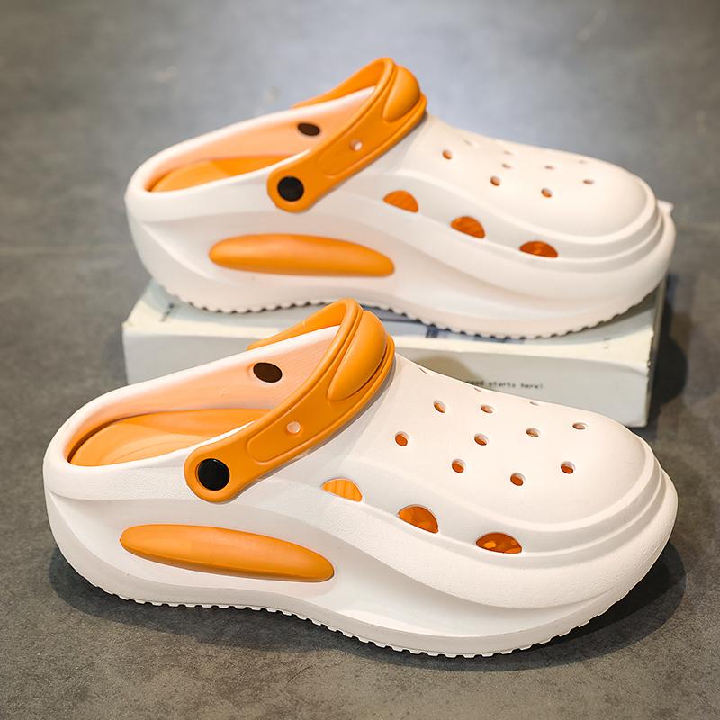 Mode Sandalen 2024 neue Mode lässige Strandschuhe Outdoor Herren und Damen Flip-Flops Paare rutschfest Duttkopf Sandalen große Größe