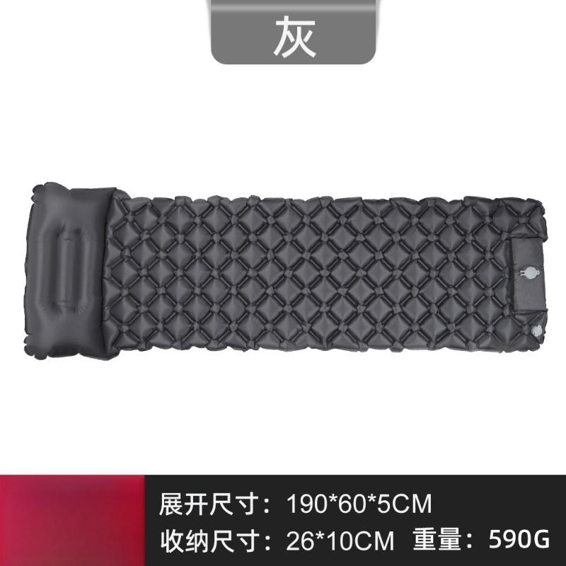Self-inflating Mattress, Outdoor Camping Tent, Sleeping Pad, Foot-operated Portable Air Mattress, Single and Double Sleeping Pad