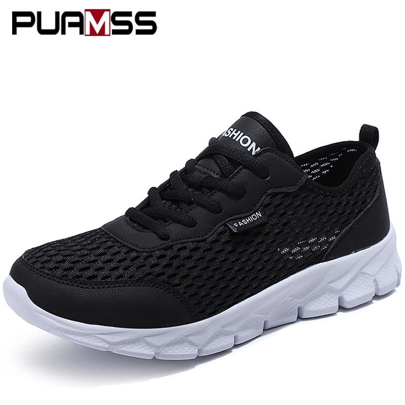 New Running Shoes for Men Breathable Mesh Sports Shoes Fashion Outdoor Non-slip Athletic Jogging Sneakers Men Tennis Footwear