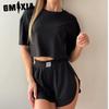 GMXIA Casual Women's Pajamas Comfortable Sexy Shorts Loungewear Set Can Be Worn Outdoors