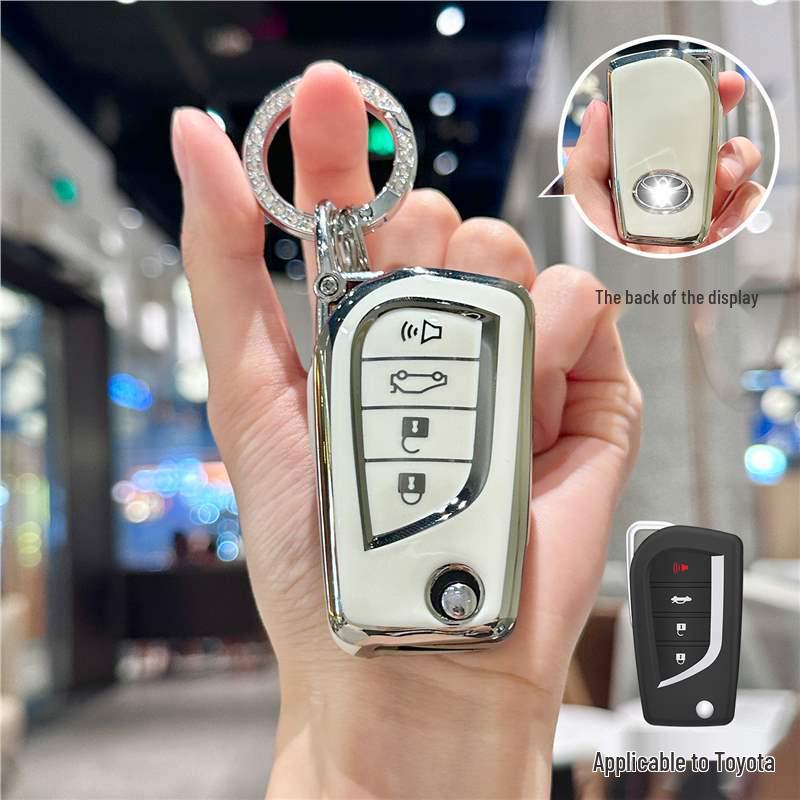 Toyota Key Cover for Corolla, RAV4, Camry, Vios, Highlander, Asia Dragon, Velanda