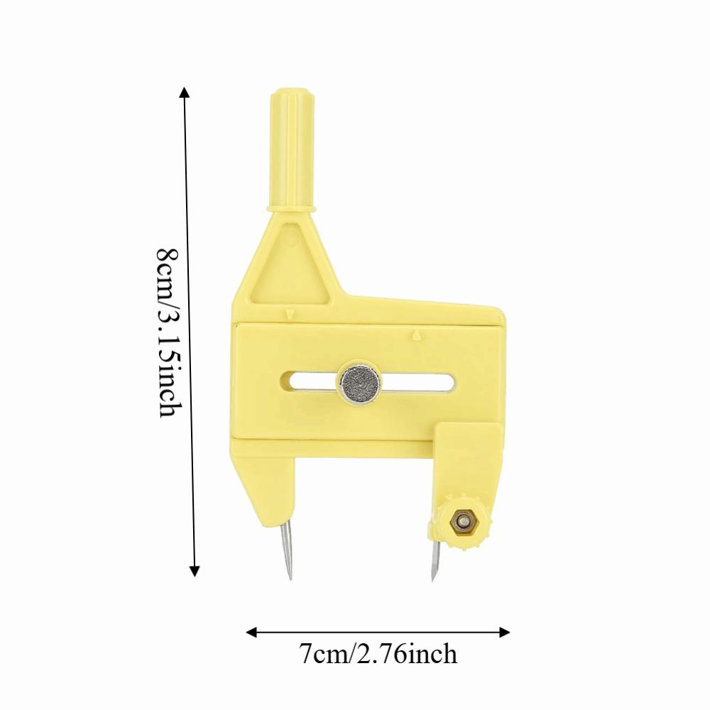 Precise Cut Solid Circle Cutter Adjustable Sharp Round Cutter Durable Practical Cutting Tool Craft Making