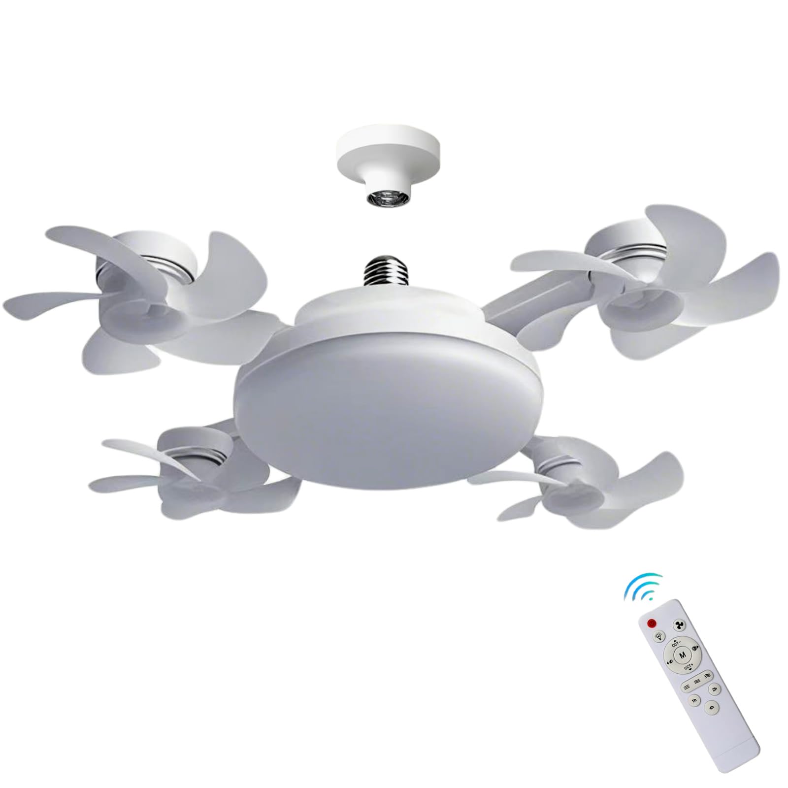 Ceiling Fan with Light and Remote