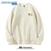 Jeanswest Men's Waffle Knit Cartoon Cat Graphic Hoodie