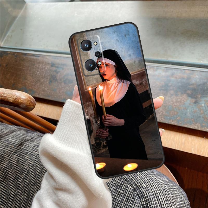 Sister Style Nun Sexy Girl Case For Realme 15 Pro 11 12 13 14 Pro Plus C65 C67 C61 C53 C55 C51 C25 C63 C71 C75 GT6 GT7