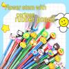 Touch Fish 20-Pack Kids' Cartoon HB Pencils with Eraser