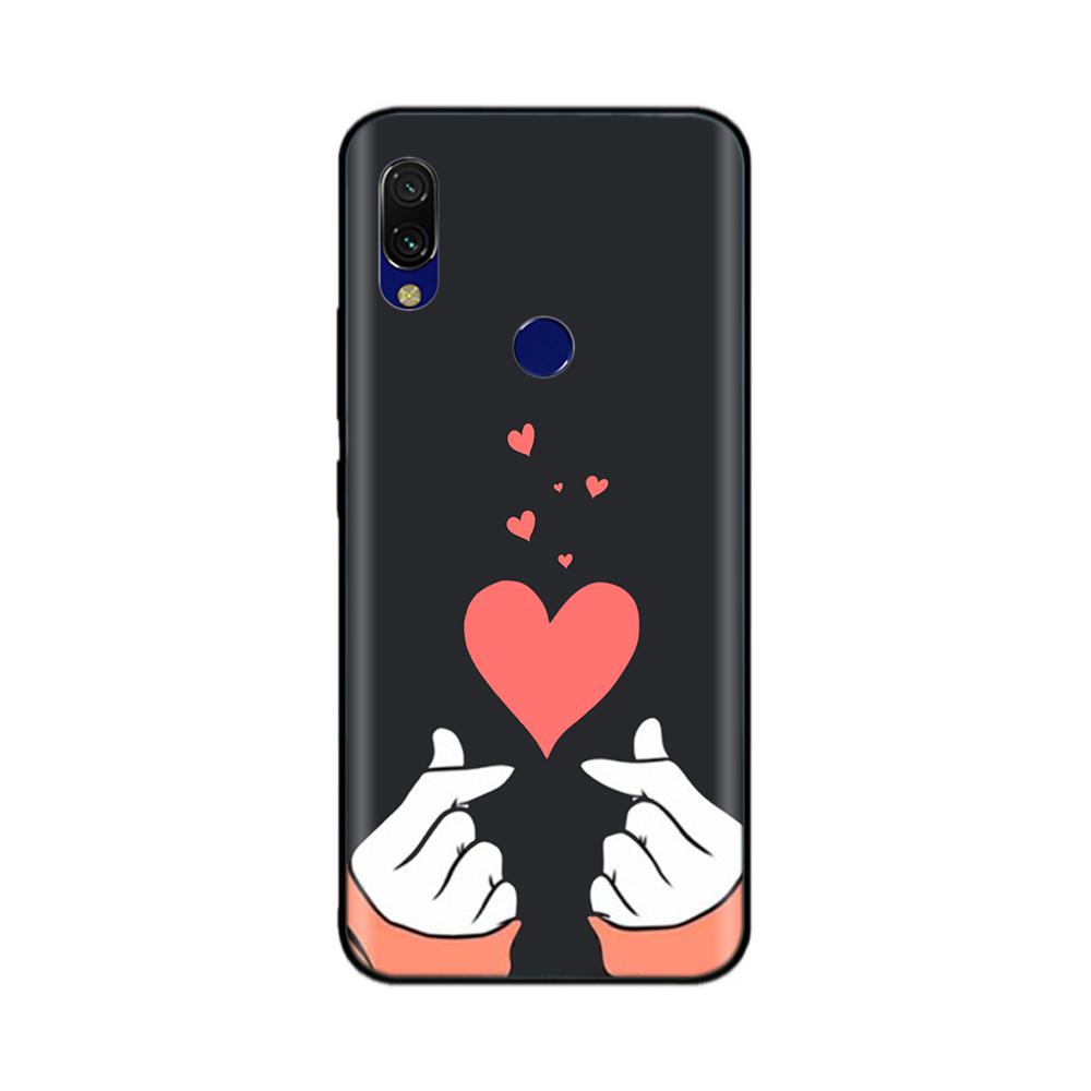 For Xiaomi Redmi 7 Case Redmi7 Black Silicon Bumper Soft Tpu Phone Case Cover For Xiaomi Redmi Note 7 Pro Note7 Case Funda Coque