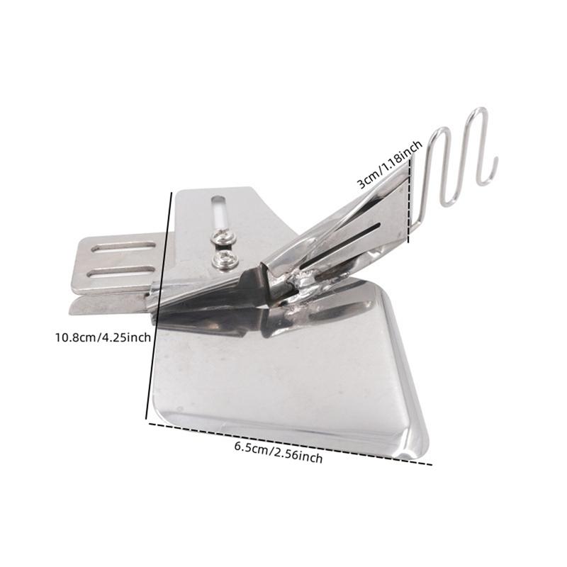 

Простая настройка высокоэффективного производственного устройства швейная машина резиновая тесьма подгибочный инструмент одноигольная машина запасные части