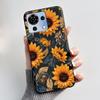For ZTE Blade V50 Vita Case Black TPU Silicone Luxury Cute Cool Flower Phone Cases for Blade V 50 Vita V50Vita Bumper Soft Cover