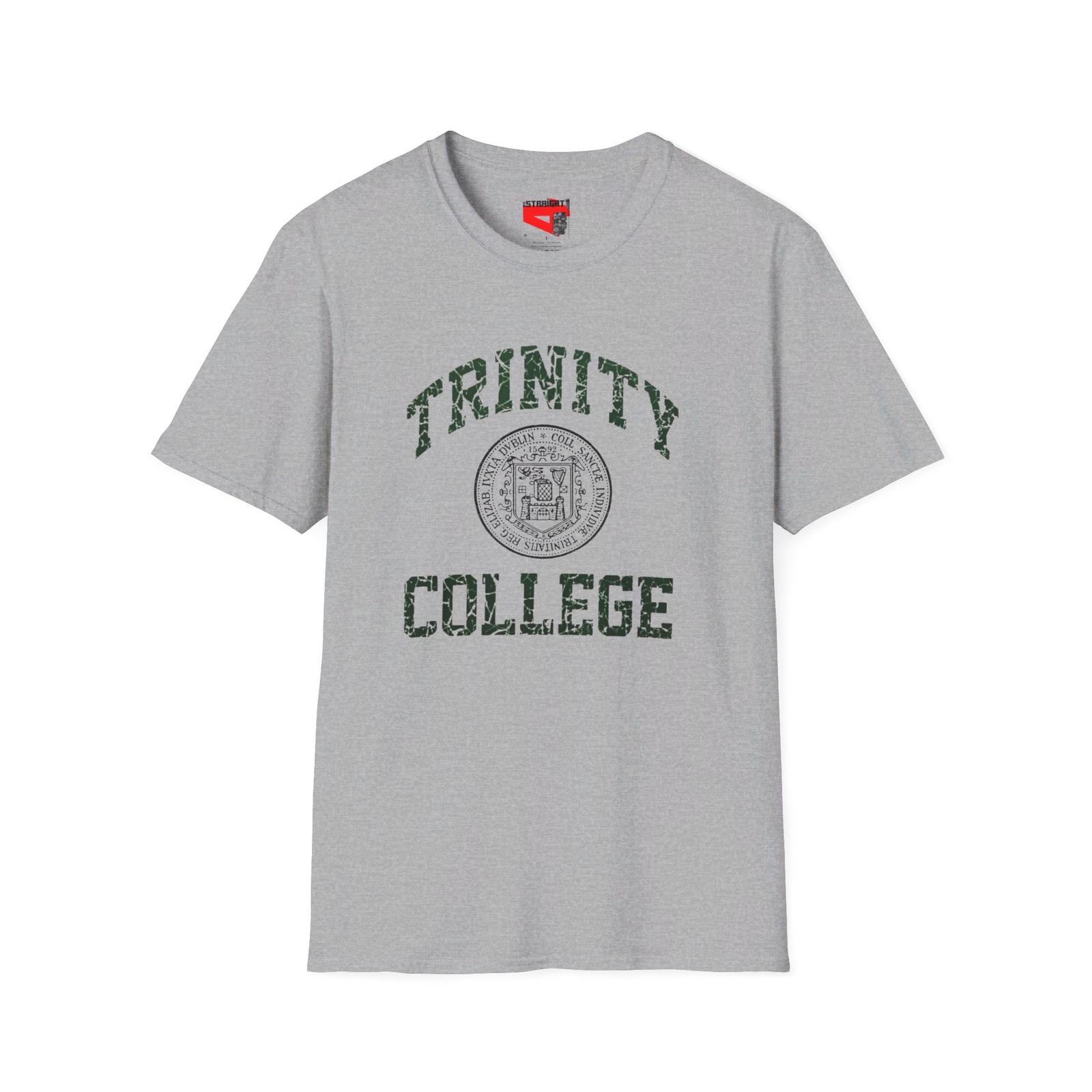 Trinity College Dublin Ireland Softstyle T-Shirt L