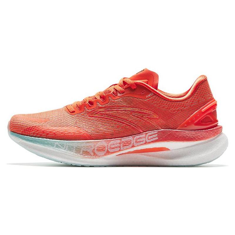 Anta Champion 2nd Gen Pro Abrasion Resistant Low top Running Shoes Men s Orange Yellow Sneakers 112335580S-3 42.5