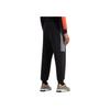 Emporio Armani EA7 FW24 Solid Color Long Drawstring Knit Sports Pants Men bottoms Black 6DPP56-PJVTZ-1200