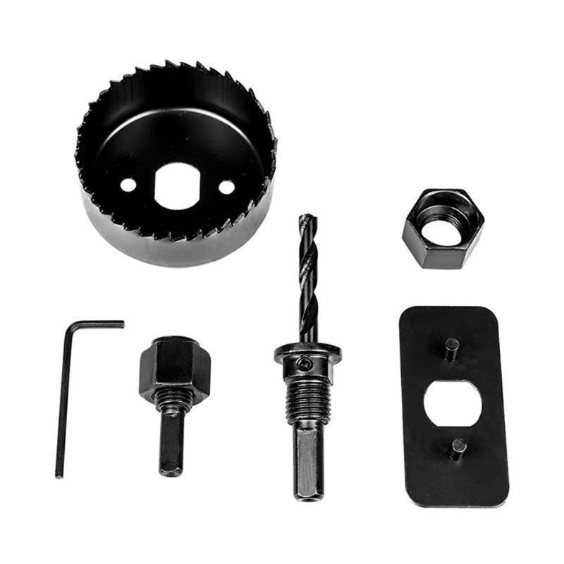 16 Pcs/set Woodworking Hole Opener Saw Carbon Steel Drilling Tool Hole Saw Cutting Kit Electric Drill Accessories Set