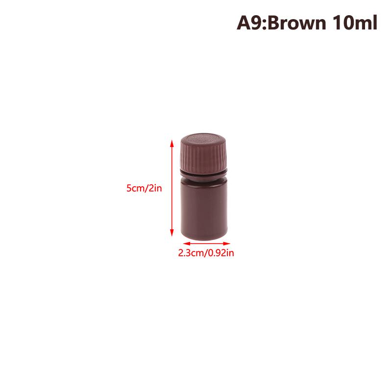 1 Stuks Plastic HDPE Lege Verzegelde Flessen Pilflesjes Tabletkapsules Solide Poeder Draagbare Containers