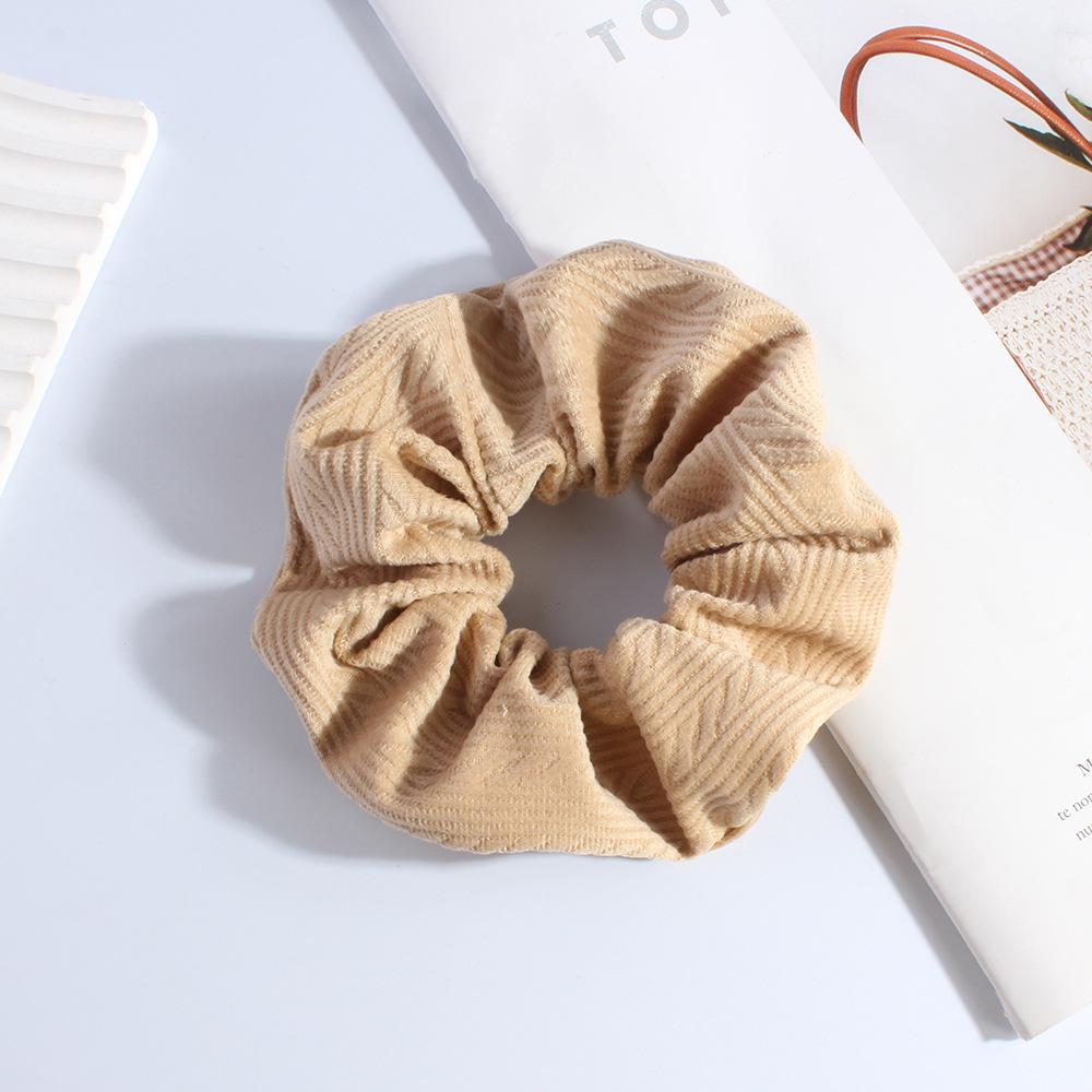 Vintage High-Elastic Korean Hairband and Scrunchie Set