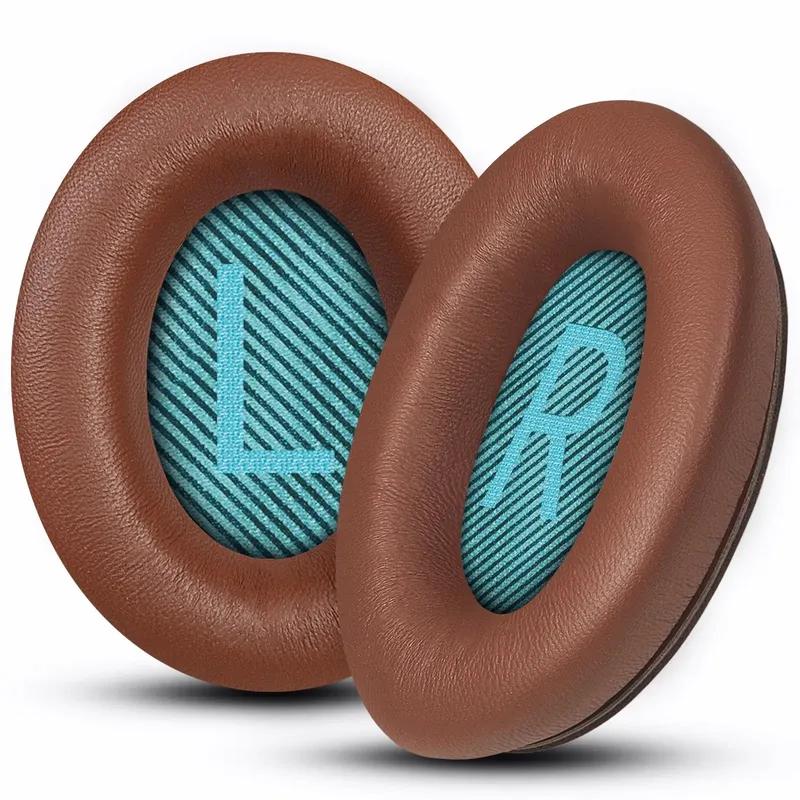 Elite Sheepskin Replacement Ear Pads for Bose QCSE QC45 QC35 Ii QC25 QC15 QC2 AE2 AE2i AE2w SoundTrue SoundLink