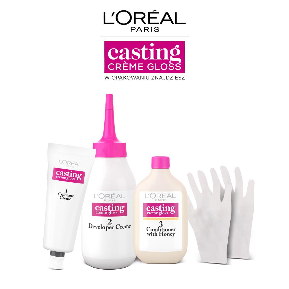 Loreal Casting Creme Gloss Farba do włosów - 3102 Ciemny Chłodny Brąz (48ml, 72ml, 60ml)