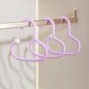 6Pcs Anti Slip Circle Ring Hat Hanger Plastic Hat Storage Hook Round Scarf Tie Hanger  Wardrobe