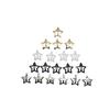 30 Pcs Gold Star Hair Clips 1.2 Inch Vintage Y2K Metal Snap Clips for Women Girl Hollow Punk Hair Accessories