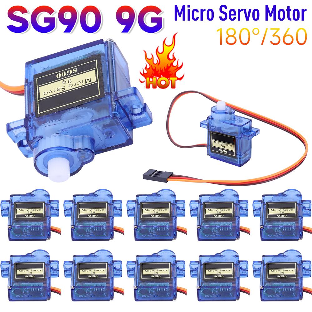 1-20PCS SG90 9G Micro Digital Motor Fixed-Wing for RC Helicopter Aircraft Airplane SG90 9G Servo 450 Fixed-wing Helicopter Model