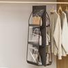 8-Pocket Storage Hanging Bag, Double-Sided Multi-Layer Organizer with Thick Fabric, Wall Door Closet Hanger for Bedroom Home