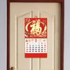 Chinese Wall Calendar of Horse Wall Hanging 2026 The Year Calendar Lunar Monthly Planner