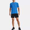 Under Armour Graphic Letter Logo Running Sports Crew Neck Short Sleeve T-Shirt Men Tops Blue 1362994-464