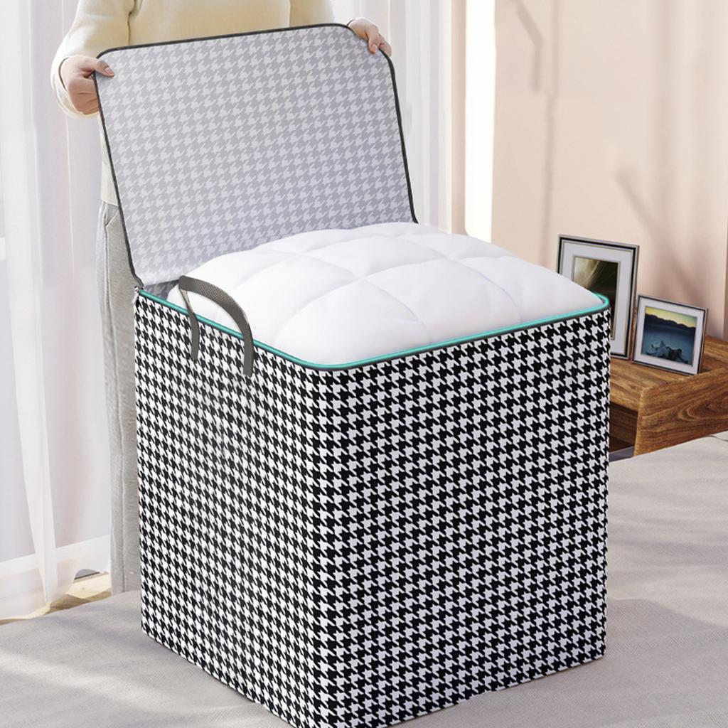 Aufbewahrungsbehälter unter dem Bett Schrankorganisatoren und Aufbewahrungsboxen Faltbare Unterbett-Aufbewahrungstaschen für Decke Bettdecke Bettwäsche Laken