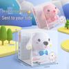 Cartoon Hand-Crank Pencil Sharpener for Kids: Primary School Student Automatic Rotating Sharpener