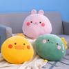 Cute Bear Doll Simulated Balloon Chicken Doll Children Plush Toy Rabbit Dinosaur Sleeping Pillow