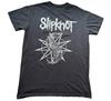 Slipknot Band T Shirt Sz L/XL Goat Star Logo Short Sleeve UK Import Metal Tee Unisex T-Shirt