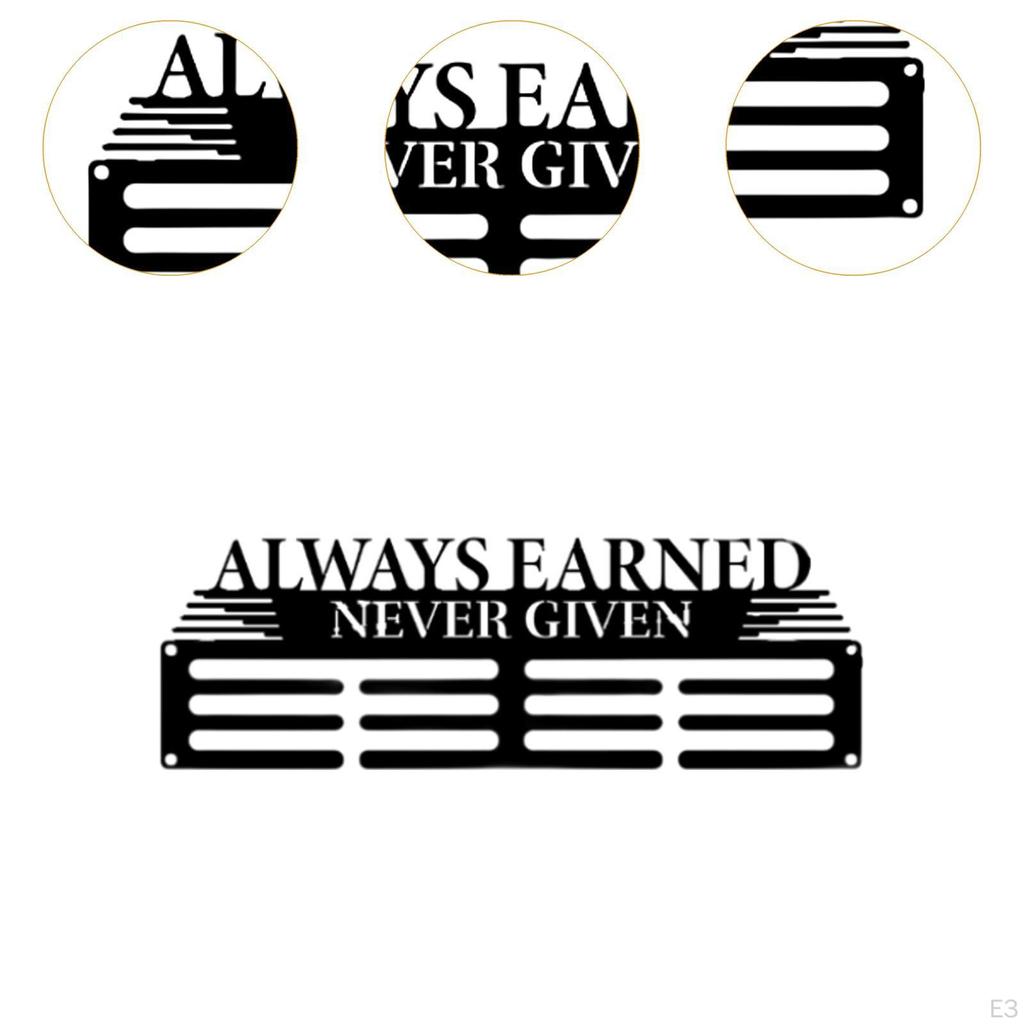 Rack for Sports Awards, Organizer Ribbons and Medals