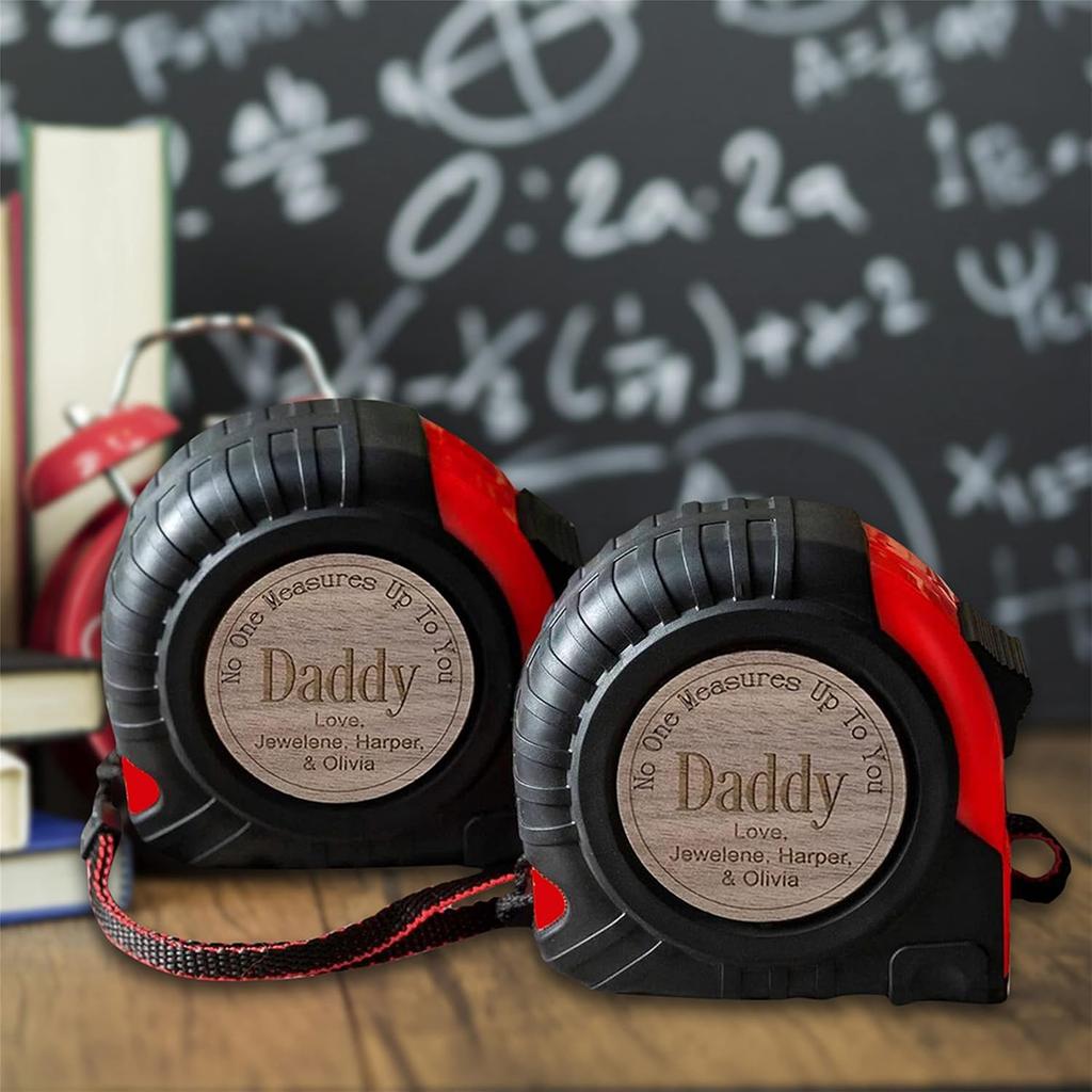 Personalized Tape Measure for Dad, No One Measure Up To Your Dad Measuring Tape, Father's Day Tape Measure, This Grandpa Daddy Belongs To Engraved