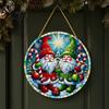 Seasonal Home Hanging Ornaments Christmas Tree Ornaments, Acrylic Festive Pendants with Lanyard for Decor Holiday Party Decoration, Indoor Scene
