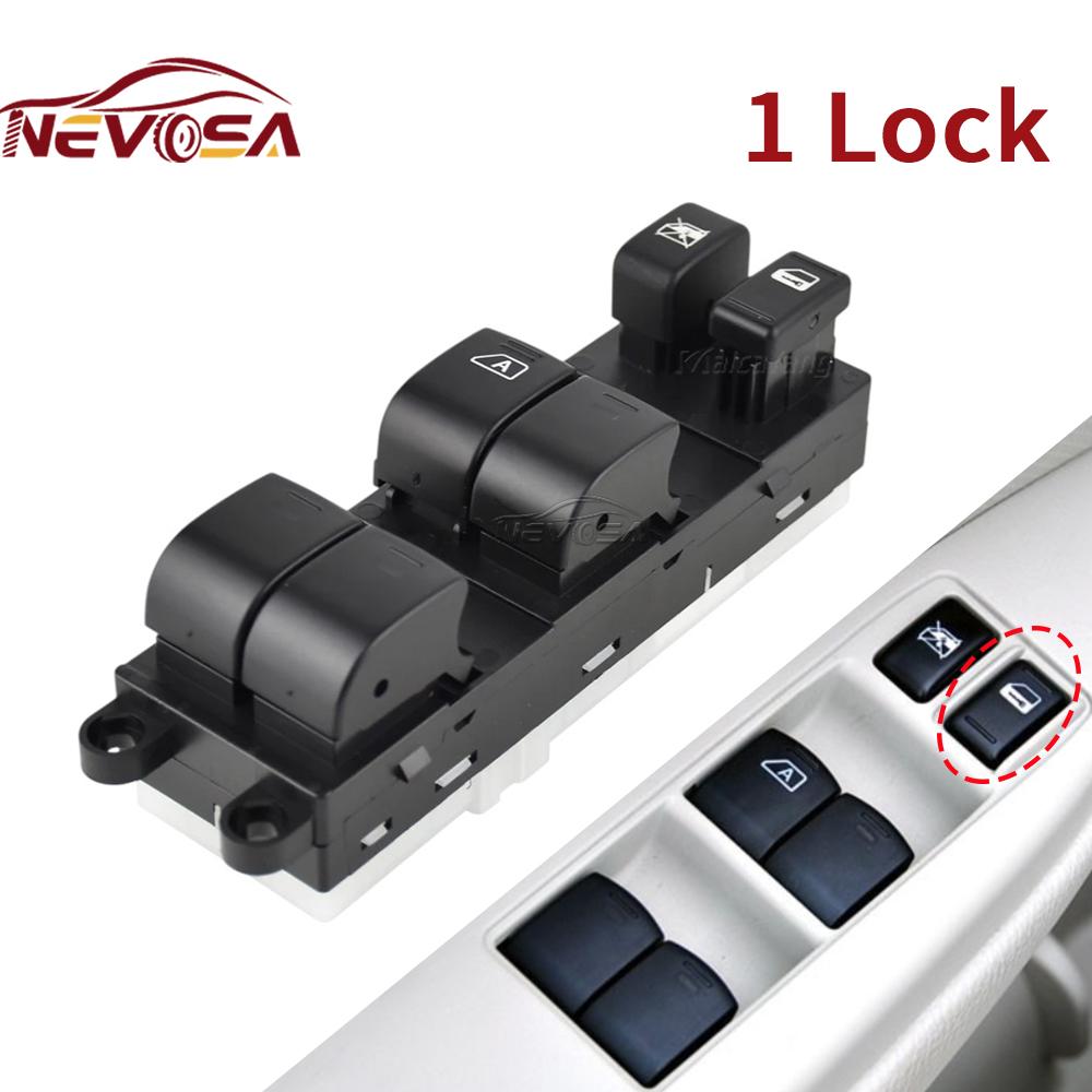 Power Window Master Lifter Switch For Subaru Forester 2008- 2012 Legacy Outback 2010-2012 83071-SC080 83071-AJ030 1 LOCK
