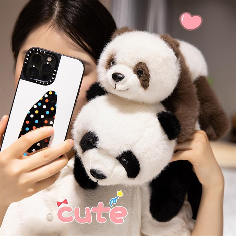 Chengdu Animal Base Flower Plush Doll: Cute Gift for Girlfriend or Children