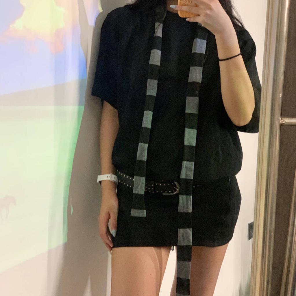 Beliebter Skinny Schal für den Herbst Dünner Langer Schal Damen Gestreifte Schals Halstücher Erwachsene Lässiger Nackenschutz Blickfang