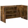 Dulap pentru discuri de vin Stejar afumat 78,5 x 35 x 45 cm