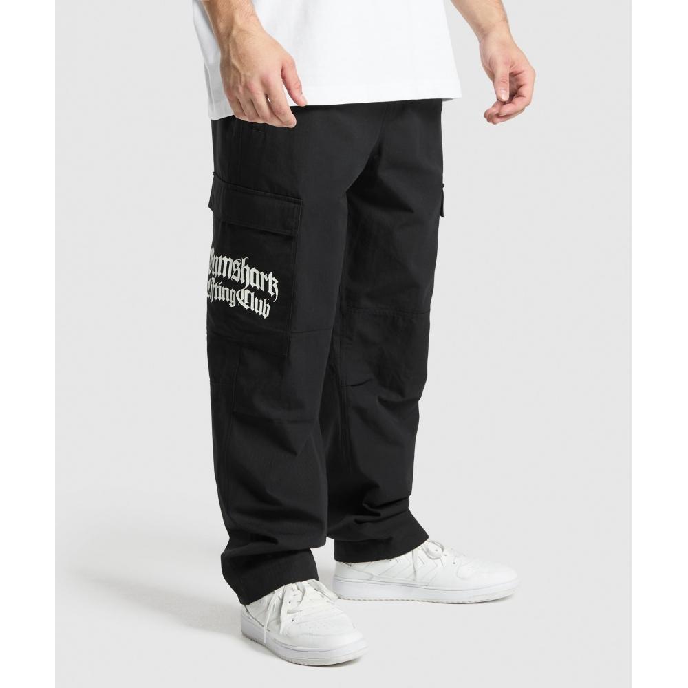 

Gymshark Lifting Club Ripstop Cargo Black A2b1p Bb2j XL