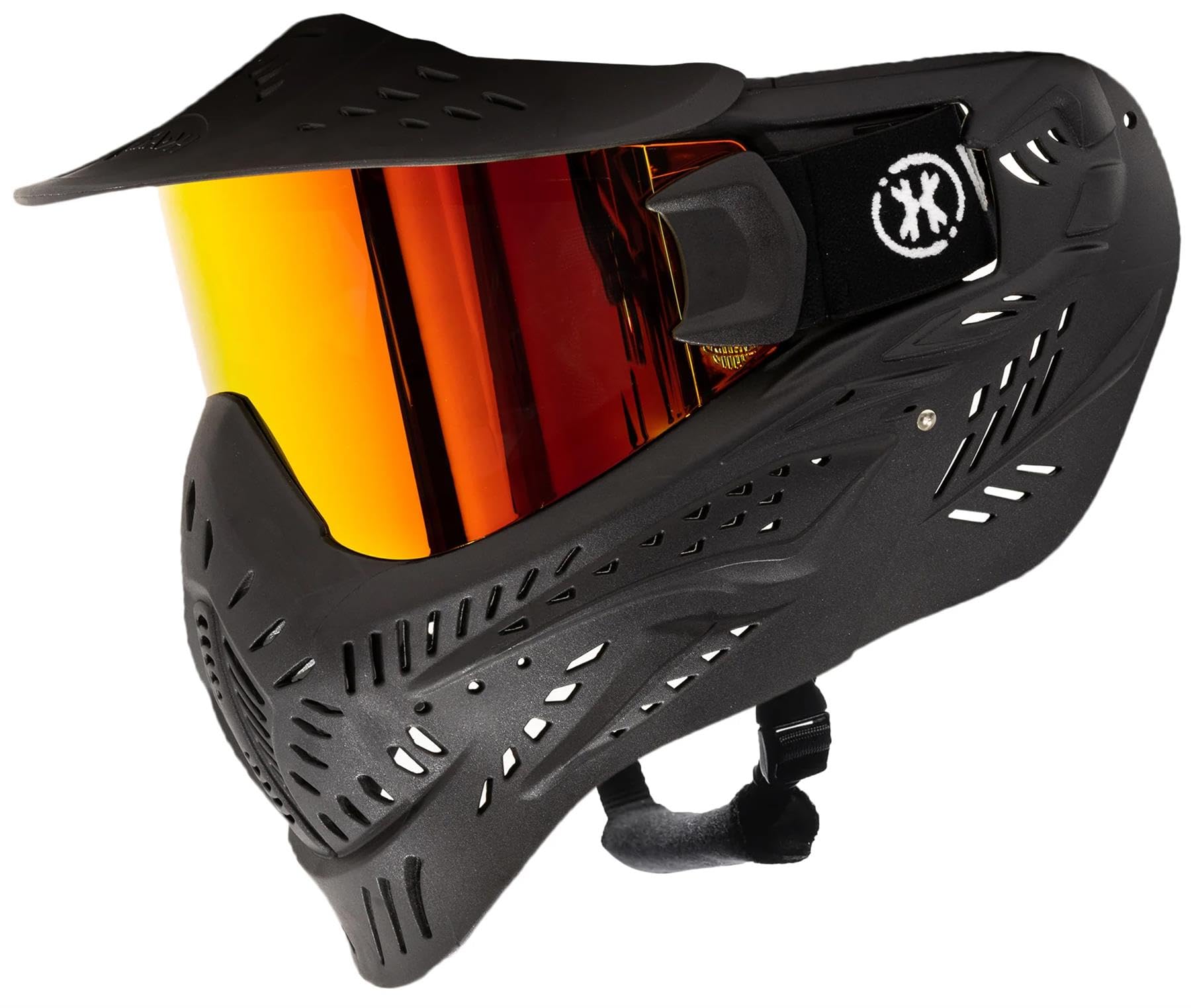 

HK Army HSTL Goggle Paintball Airsoft Mask with Anti Fog Thermal Lens (Black/Fire Lens) чорний