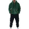 Spring and Autumn Men's Sweater Hooded Zipper Multi-Pocket Pullover Men's Sports Casual Jacket
