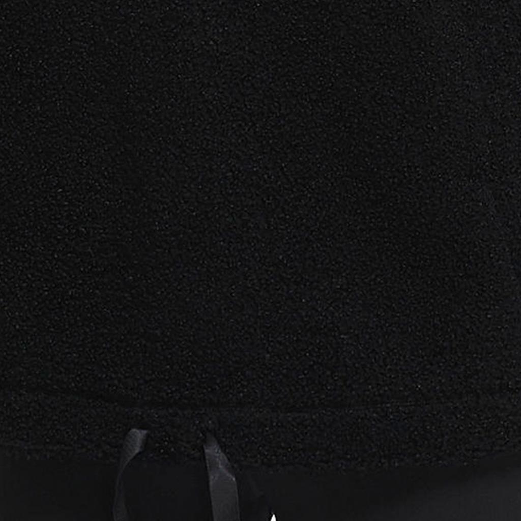 Nike Fleece Knit Half-Zip Stand-Collar Jacket Women Jackets Black DD6475-010