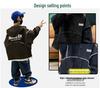 Boys' 2026 Spring Hooded Windbreaker Jacket - Trendy and Casual Sportswear for Medium to Large Kids