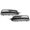 Front Lower Bumper Fog Light Cover Grill Fit A3 S3 S-Line 2013-2016
