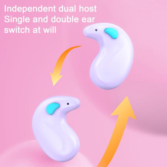 X55 TRUE Wireless 5.3 Noise Reduction Earphones Bluetooth-compatible Waterproof LED Power Display Long