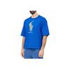 Polo Ralph Lauren Pattern Printed Pullover Crew Neck Short Sleeve T-Shirt Men T-Shirt Blue 710926611-003