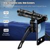 Single Tube Telescope 36X Phone Telephoto Lens with Small Tripod for Bird Watching Camping
