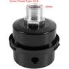 Air Compressor Filter, Metal Air Compressor Intake Filter Sound Muffler 20mm Thread (1/2"PT 20mm)